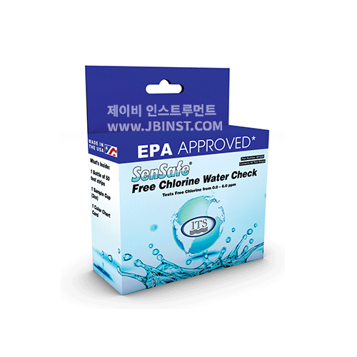 S50B-FreeCl 잔류염소 Sensafe 검사키트 ITS 481026 간이키트