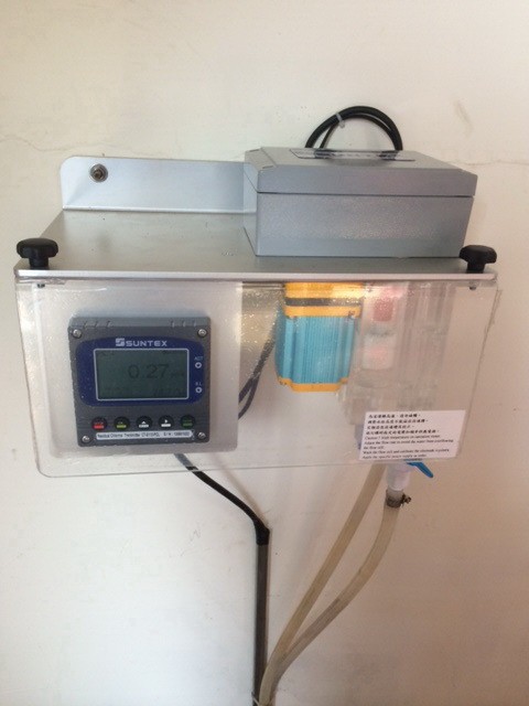 CT-6110-POL(pH)  Residual Free Chlorine & pH, Temperature, Simultaneous display