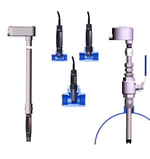 SMT-100-S410GT 설치형 pH측정기,pH Controller ,S410-GT pH Sensor