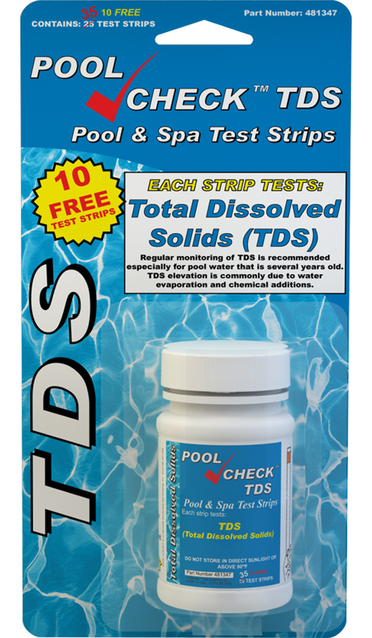 B25-TDS-POOL 총용존고형물 Sensafe 검사키트 측정, 50회측정, ITS 481347