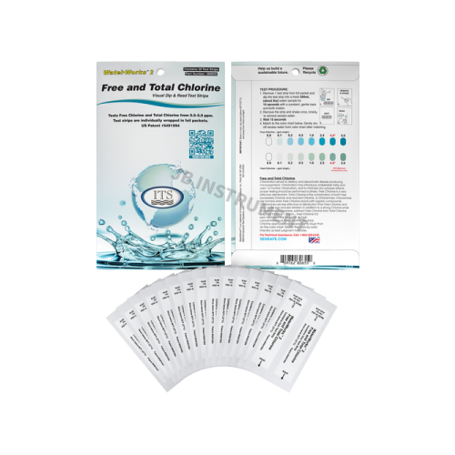 P30-FTCl 총염소 Sensafe 검사키트 범위 0.0 ~ 5.0 mg/l, 50회 측정, ITS, 480655, Free & Total Chlorine