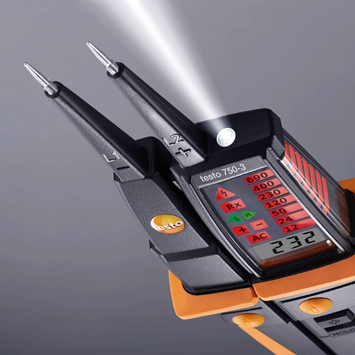 TESTO 750-3 전압 측정기 테스토 전압측정 0590 7503