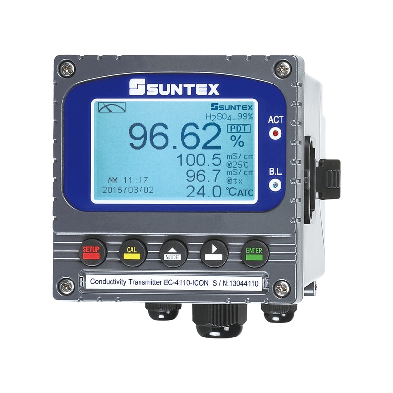 EC-4110-ICON, 설치형 이온 농도 측정기,판넬형, Suntex