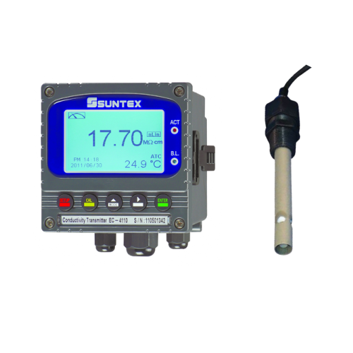 CON-4110RS-8-11-3, 순수용 설치형 전도도 측정기 SUNTEX