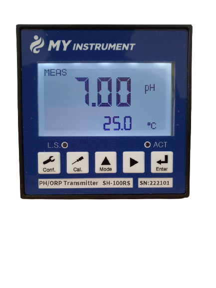 SH-100RS-BV700 폐수처리공정 pH측정기,V-BV700-30H pH전극, VAN LONDON pH Sensor