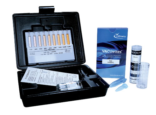 K-6010C 철 테스트키트 Iron (total & soluble) Test Kits CHE-K6010C