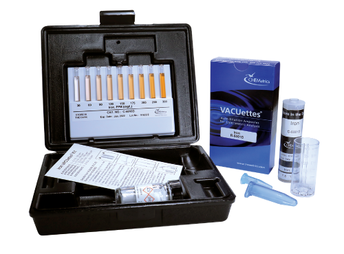 K-6010D 철 테스트키트 Iron (total & soluble) Test Kits CHE-K6010D