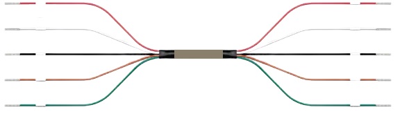 pHCT-5M-FF pH/온도전용 케이블 5M pH,Temperature Cable