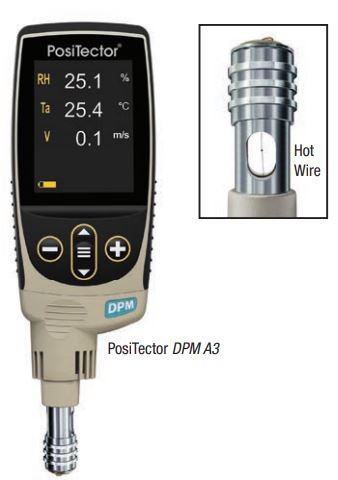 DPMA3 이슬점측정기 노점측정기 온습도계 Defelsko, PosiTector DPM, PT-DPMA3