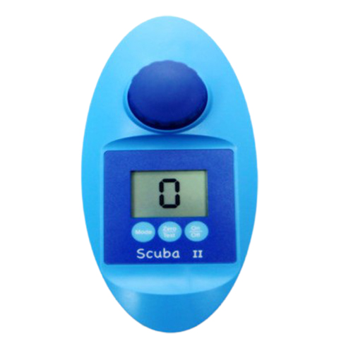 Scuball Chlorine,pH, Cyanuric acid, Alkalinity 검사 lovibond