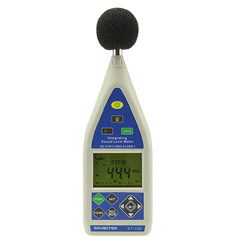 ST-109R 휴대형 디지털 정밀 소음계 Tenmars Sound Level Meter