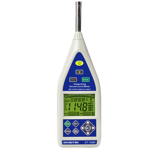 ST-109R 휴대형 디지털 정밀 소음계 Tenmars Sound Level Meter