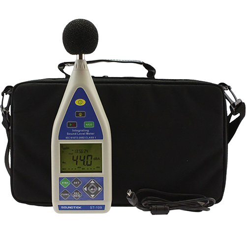 ST-109R 휴대형 디지털 정밀 소음계 Tenmars Sound Level Meter