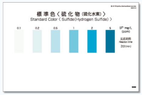 WAK-S 황화물 교리츠 팩테스트 Sulfide Packtest