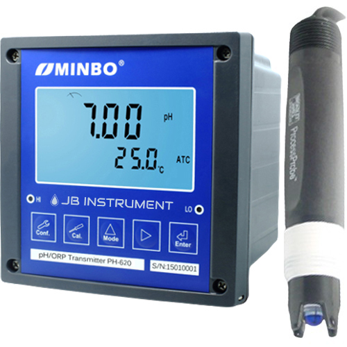 PH-620-R33H pH Meter,140℃ 고온전용 탱크 배관 pH전극
