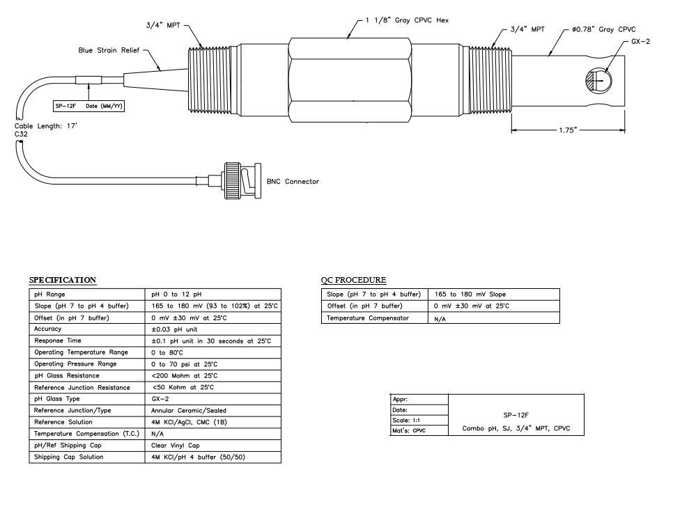 PH-6100-12FH pHMETER오폐수처리장 산업용 pH측정기 SP-12F-H