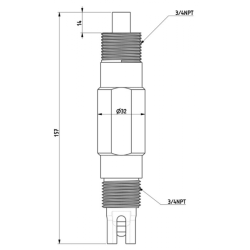 PH-6100-10T pH METER 공공하수처리,분뇨처리시설pH transmitter