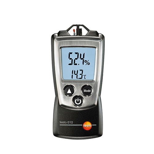 TESTO 610, 포켓용 온습도 측정기, 온도습도 측정, 온습도계, 테스토