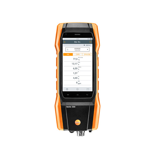 TESTO 300, 연소가스분석기, 연소가스, 테스토