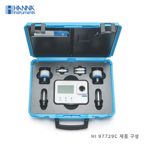HI-97729, 불소 이온 비색계, 불소이온 측정, Fluoride, LR,HANNA, HI97729