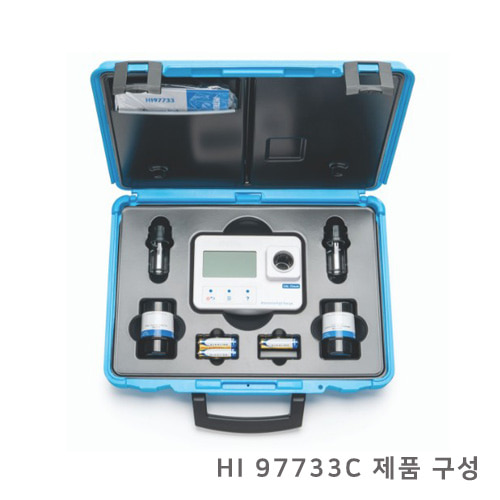 HI-97733, 암모니아 이온 비색계, 암모니아 이온 측정, Ammonia, HR, HANNA, HI97733